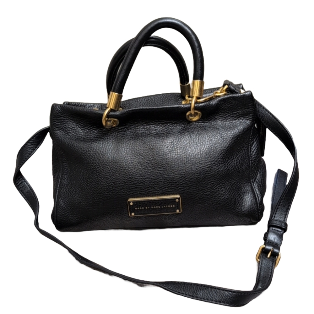 Marc Jacobs Black Leather Handbag